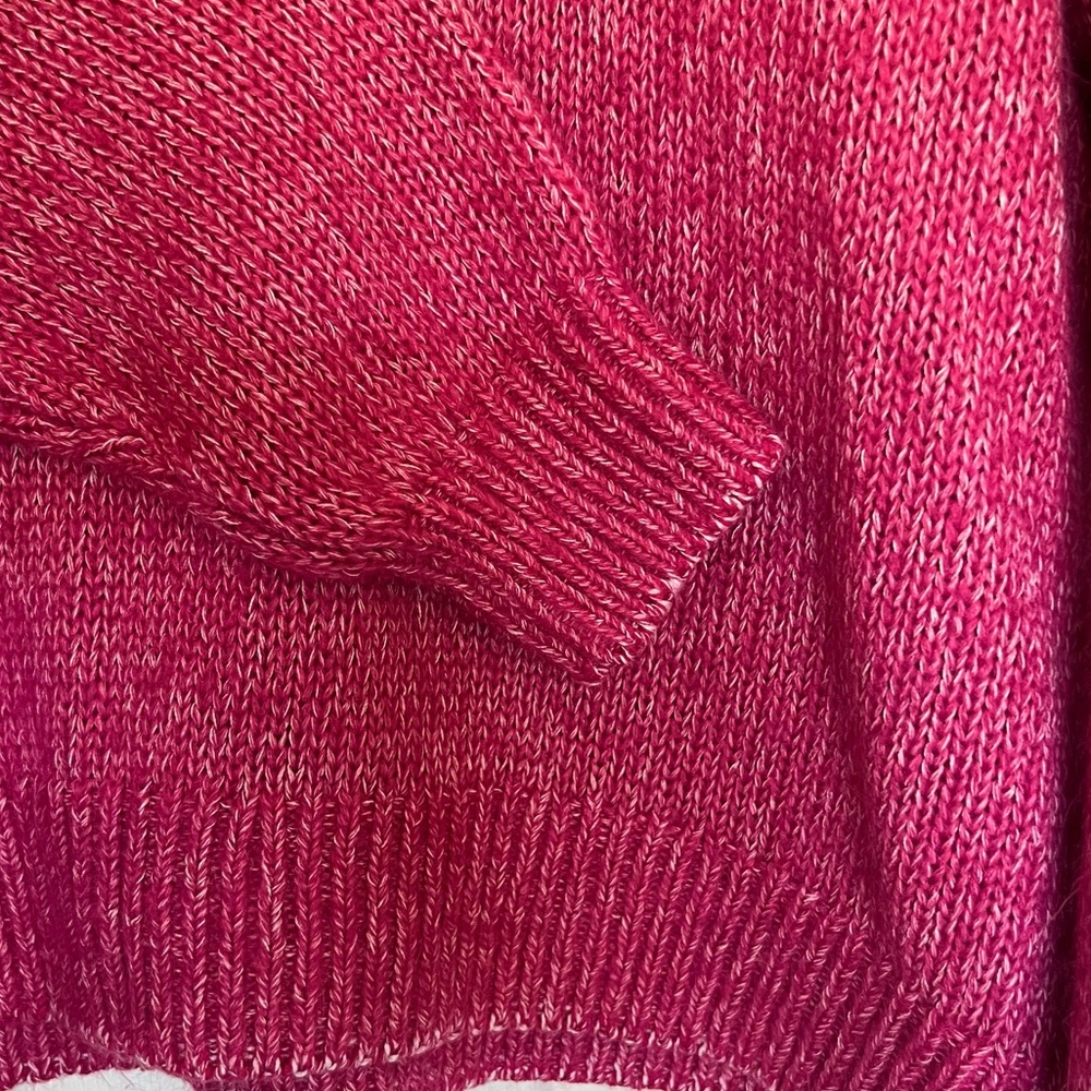 Banana Republic - Fuchsia Knit Sweater - Picture 6 of 7